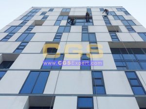 High Rise Glass Cleaning