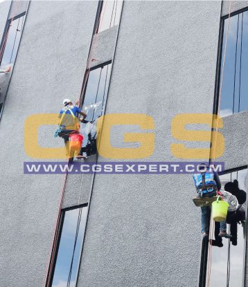 High Rise Glass Cleaning